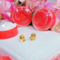 ราคา ต่างหูหุ้มทองแท้ 96 5 งานล็อตใหม่ สีเหมือนแท้ที่สุด แถมตลับทุกคู่ (15898332123)