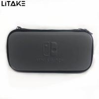 ราคา กระเป๋าเก็บของกันแรงกระแทกกระเป๋าถือเคสแข็งขนาดเล็กแบบพกพาที่เข้ากันได้กับอุปกรณ์เสริมคอนโซลเกม Nintendo Switch Lite (21273300509)