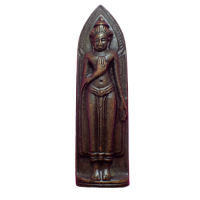 ราคา สุ่มของแถม เก็บเงินปลายทาง พระร่วงหลังรางปืน พระดี พิธีใหญ่ เนื้อทองแดงรมดำ (7943281247)