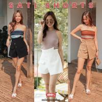 ราคา mistmondae sati short กระโปรงกางเกงกระดุมหน้า กางเกงสไตล์เกาหลี MM700095 (18343192021)