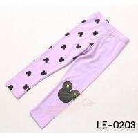 ราคา กางเกงเลกกิ้งเด็กผู้หญิง สีม่วง ขายาว สกรีนลายหน้ามิกกี้เมาส์ LE0203 size 110 (19186638191)
