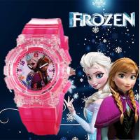 ราคา นาฬิกาข้อมือเด็กแฟชั่นแอลซ่ามีไฟกระพริบน่ารัก (21167690214)