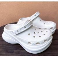 ราคา รองเท้าแฟชั่น รองเท้า Crocs Flog AAA ส้นสูงรัดส้น รุ่นที่ออกมาใหม่ ความสูง 5 6cm น้ำหนักเบาราคาถูกมีหลายสีให้เลือก size W5 W9 สินค้ามีพร้อมส่ง (18746080189)