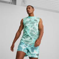 ราคา PUMA BASICS เสื้อยืดแขนกุดผู้ชาย Summer Splash สีเขียว APP 67709877 (19298821147)