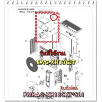ราคา อะไหล่ของแท้ เมนบอร์ดคอยล์ร้อนแอร์ฮิตาชิ HITACHI PMRAC XH13CKT S01 รุ่น RAC XH13CKT MAIN OUTDOOR (9672379880)