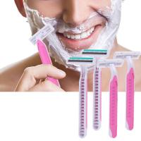 ราคา WOOLOVE มีดโกนใบมีดสแตนเลสแบบใช้แล้วทิ้งมีดโกนด้ามจับมีดโกนปลอดภัยสำหรับโกนเครื่องโกนหนวด (20576996451)