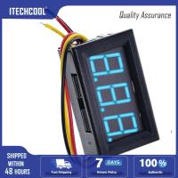 ราคา มิเตอร์วัดกระแสไฟ0 56IN LED ดิจิตอล2สายมิเตอร์วัดกระแสไฟจอแสดงผลดิจิตอล DC เครื่องวัดแรงดันไฟฟ้า5 120V สำหรับรถยนต์ (20367322885)