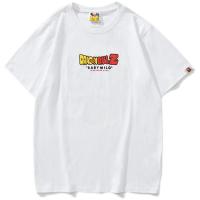 ราคา เสื้อยืดยี่ห้อแฟชั่นแขนสั้น Bape BABYMILO ดราก้อนบอล Z ข้อต่อกลุ่มบุคคลคอกลมตัวอักษร2023 (18933906689)