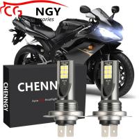 ราคา สำหรับ Yamaha YZF R1 R3 2015 2018 2X LED ไฟหน้าหลอดไฟ6000พันสีขาวแทนที่ฮาโลเจน CG (16600424659)