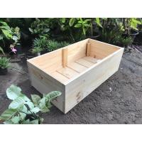 ราคา กระบะปลูกผัก ปลูกดอกไม้ งานไม้สน สำหรับตกแต่งสวน (19389480079)