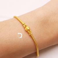 ราคา ข้อมือ 1 สลึง รวมลายแฟชั่น ทองแท้ 96 5 ทองแท้ มีใบรับประกัน เลือกลายและความยาวได้ (21184187443)