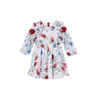 ราคา KLOSET Floral Long Sleeve Dress KID22 KD010 เดรสชุดเด็ก แขนยาว (15225637254)