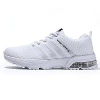 ราคา Mens Breathable Golf Shoes Outdoor Lightweight Golf Sneakers Comfortable Training Athletic Shoes for Golfer Men Sport Shoes (11354739139)