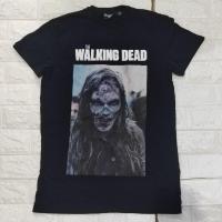 ราคา เสื้อยืดพิมพ์ลายแฟชั่นเสื้อยืด The walking dead ลายซอมบี้ งานยุโรป ปี2016 S 5XL (20491822690)