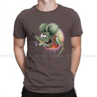 ราคา Tales of the Rat Fink Cartoon Film Crewneck TShirts Rat Logo Personalize Homme T Shirt Funny Tops 6XL (20650639889)