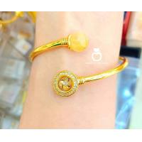ราคา กำไลไหมทองกังหัน s43 กำไลแฟชั่น กำไลหิน กำไลหุ้มทองนำเข้า กำไลฟรีไซส์ กำไลทองไมครอน กำไลสวยๆ (20358303595)