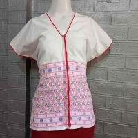 ราคา เสื้อกะเหรี่ยง ผ้าทอกะเหรี่ยง (21162503996)