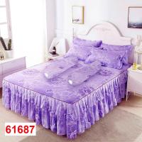 ราคา ผ้าปูที่นอนชายระบายขนาด5ฟุตชุด5ชิ้น (20994932408)
