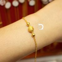 ราคา ข้อมือ 1 สลึง รวมลายแฟชั่น ทองแท้ 96 5 ทองแท้ มีใบรับประกัน เลือกลายและความยาวได้ (20038735507)