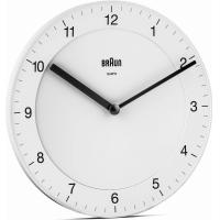 ราคา Braun Classic Analogue Wall Clock with Quiet Quartz Movement Easy to Read 20cm Diameter in White Model BC06W One Size Option Select (19692476620)