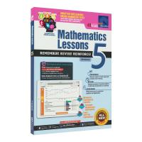 ราคา SAP mathematics lessons 5 fifth grade classroom exercise book set English original book primary school teaching aid 11 year old stream learning Singapore mathematics primary school teaching aid (10231