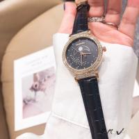 ราคา Jam Tangan Swarovski เส้นทางดวงจันทร์เฟส Hadiah Percutian Hadiah ฮารี Jadi Jam Tangan Wanita (12009083055)