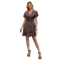 ราคา Finjani Womens Dress Ditsy Floral Print Wrap Knotted Side Dress V Neck Ruffle Detail Belted Women s Clothing Summer 2023 New (19673787803)