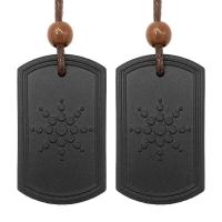 ราคา 2X Volcanic Rocks Pendant Necklace Anti EMF Radiation Protection Pendant Energy Scalar Quantum Bio Science Negative Ions (16800744074)