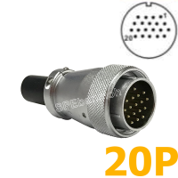 ราคา WS28 TQM 20 ปลั๊กเหล็ก Metal Connector Aviation Plug Weipu Connector WS28 ปลั๊กเหล็ก 28มิล 28mm Metal Connector ปลั๊กเหล็ก Male Female Connectors Socket Aviation Plug คอนเนคเตอร์เหล็ก คอนเนคเตอร์ตัวผู