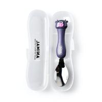 ราคา roomtour เขย่าเสียงแบบพกพาเด็กชุดช้อนส้อมสร้างสรรค์สแตนเลสสัตว์ช้อนส้อมสร้างสรรค์นักเรียนข้าวช้อนสองชิ้น A01194 (16888367857)