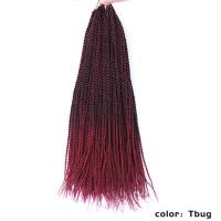 ราคา ผมต่อผมบิดเกลียวเซเนกัลสังเคราะห์แฮร์พีซถักเปีย Braids ในเซเนกัลผมผมเปียสีสันสดใสถักโครเชต์กล่องใส่ผมผมเปีย (20907749003)