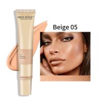 ราคา MISS ROSE ความชุ่มชื้นธรรมชาติคอนซีลเลอร์สีอ่อนรองพื้นทนทานเครื่องสำอางกันน้ำกันเหงื่อครีมรองพื้นแต่งหน้าหน้า (19678278257)