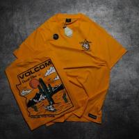 ราคา เสื้อยืด VOLCOM สีเหลือง TRUE TO THIS TSHIRT VOLCOM DISTRO พรีเมี่ยมS 5XL (20581112795)