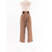 ราคา Rally กางเกงขายาวเอวสูง ตะขอซิปหน้า Preloved (20664187038)