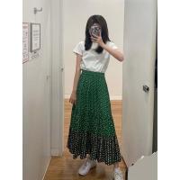 ราคา Uniqloน้องใหม่กระโปรงกระโปรงชีฟองชุดเดรสหน้าร้อนของ Cascading เสื้อเชิ้ตพิมพ์ลายยาวคำว่า437982 (17134286563)