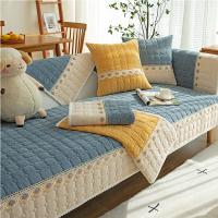 ราคา ผ้าคลุมโซฟาผ้าลูกฟูกสำหรับห้องนั่งเล่นโซฟา1 2 3 4ที่นั่งผ้ายืดคลุมเก้าอี้โซฟารูปตัว L (12699507492)