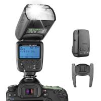 ราคา Neewer Wireless Flash Speedlite for Canon Nikon Sony Panasonic Olympus Fujifilm and Other DSLR Cameras with Standard Hot Shoe with LCD Display 2 4G Wireless System and 15 Channel Transmitter NW580 (20