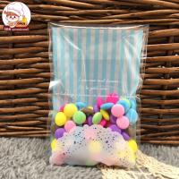 ราคา ถุงใส่ขนม ถุงใส่คุกกี้ลายน่ารัก ถุงแถบกาว ถุงฝากาว ขนาด 7x10 ซม (14558772307)