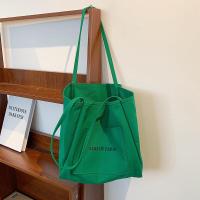 ราคา CGC 2021 Harajuku Simple Canvas Tote Bag Women Solid Large Capacity Shopper Bag Female Korean Style Shoulder Bag Ladies Handbag (12724454386)