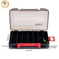 ราคา Fishing Lure Box Double Sided Tackle Storage Trays Fishing Tackle Storage 14 Compartment Waterproof Visible Plastic Box (20536818951)