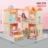 ราคา เด็กผู้หญิงเล่นบ้านในฝันคฤหาสน์วิลล่าบ้านเจ้าหญิงบ้าน diy บ้านซิลวาเนียนหลังใหญ่ บ้านตุ๊กตาหลังใหญ่ บ้านตุ๊กตาหลังใหญ่ (19082013847)