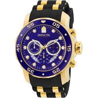 ราคา Invicta Mens 6983 Pro Diver Collection Chronograph Blue Dial Black Polyurethane Watch (19293967397)