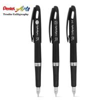 ราคา Pentel Arts Tradio Calligraphy Pen 1 8 2 1 mm Tradio mini refill I ปากกาหมึกซึมและหมึกเติม (19151717623)