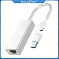 ราคา MegaChoice 100 Original Ethernet USB 3 0 Hub USB To Ethernet Adapter With Type C To RJ45 Ethernet LAN Network Adapter For Laptop PC (21178175448)