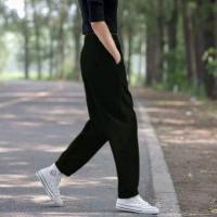 ราคา 02muji MUJI MUJI ที่นำเข้าจากญี่ปุ่นการล้างและการรั่วไหลของสินค้าที่ดีการถอนแบรนด์ออกจากตู้คอนเทนเนอร์วันค้าต่างประเทศสั่งซื้อฝ้ายของผู้หญิงและกางเกงลำลองป่านแสดงน้ำหนักบาง (20728472770)