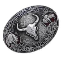 ราคา LazaraLife Alloy Bull หัวเข็มขัดหัวเข็มขัด VINTAGE Gunmetal วิ่งพื้นเมือง Western คาวบอยเข็มขัดหัวเข็มขัด (10455423042)