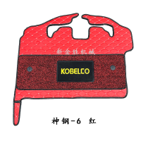 ราคา KOBELCO เครื่องขุด SK200 8 SK75 8 SK130 8พรมเช็ดเท้า SK210 8 SK250 8 SK350 8 SK200 8E แผ่นรองเท้ายางพื้นห้องโดยสารพรมเช็ดเท้าพรมเช็ดเท้าสีดำสีแดง SK330 8 (20248333954)