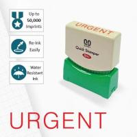 ราคา SANBY ตรายางสำเร็จรูป หมึกในตัว ซันบี้ QUICK STAMPER สีแดง QSAE U1R URGENT (341456850)
