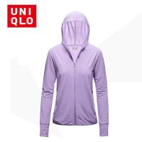 ราคา ส่งของ UNIQLO 100 Upf50 เสื้อแจ็กเก็ตแขนยาว มีฮู้ด มีซิป ป้องกันรังสียูวี สําหรับผู้หญิง 2023 (19693047049)