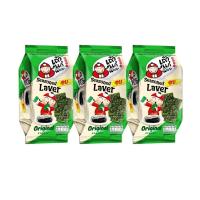 ราคา เถ้าแก่น้อย seasond laver อบ สาหร่ายอบ สาหร่ายเถ้าแก่น้อย รสดั่งเดิม 3 ซอง รุ่น TAO KAE NOI baked 4g 3pcs (17606114321)